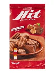 شیرین عسل ویفر با کرم کاکائویی وفندوق
